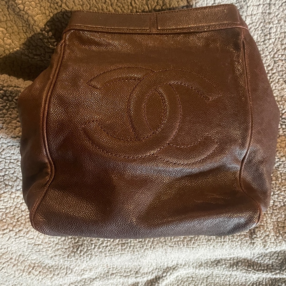 Chanel Quilted Leather Handbag
